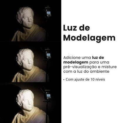 Imagem de Flash Speedlight Godox V860iiin Ttl Hss + Rádio Flash Godox Xproii - Para Nikon