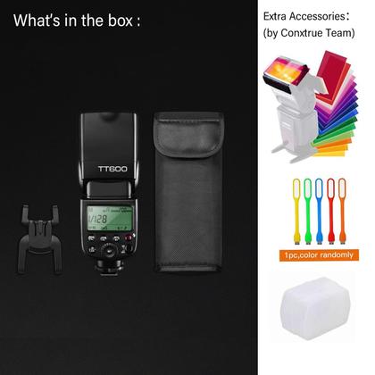 Imagem de Flash Speedlite Godox TT600 2.4G - GN60 - Sem Fio