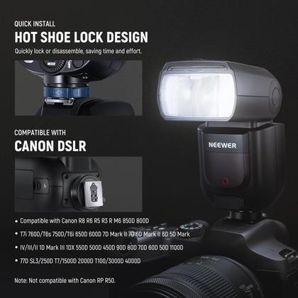 Imagem de Flash Speedlite Neewer Z760-C TTL para câmeras Canon DSLR