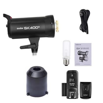 Imagem de Flash Tocha Estúdio Godox Sk400 Ii 220v + Rádio Flash