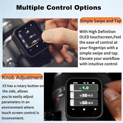 Imagem de Flash Trigger Godox X3-N X3N TTL sem fio para câmera Nikon