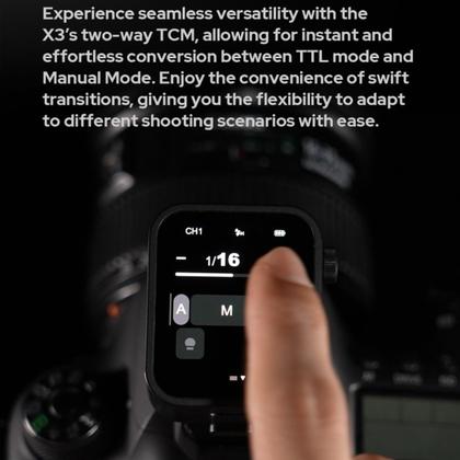 Imagem de Flash Trigger Godox X3-S X3S X3 S TTL sem fio para Sony