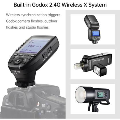 Imagem de Flash Trigger Godox Xpro-S para Sony TTL 2.4G sem fio