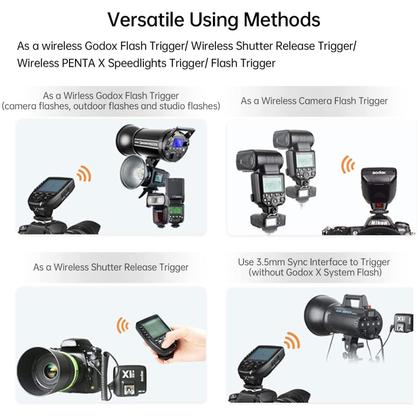 Imagem de Flash Trigger Godox Xpro-S para Sony TTL 2.4G sem fio