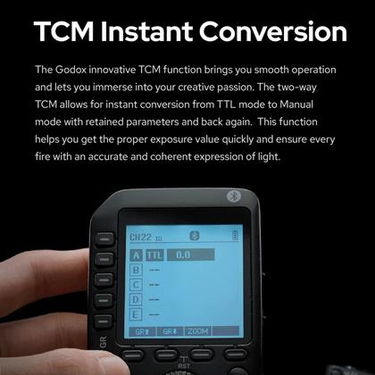 Imagem de Flash Trigger Godox XProII-S XProIIs TTL para câmeras Sony