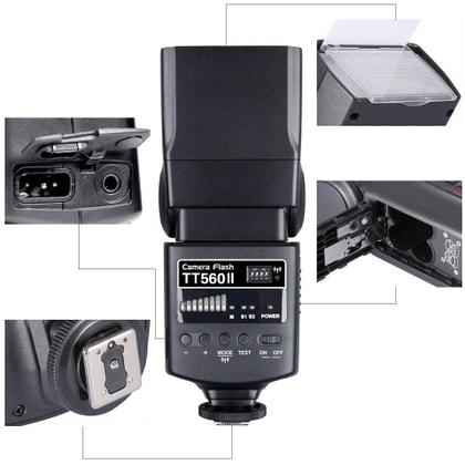 Imagem de Flash Universal Godox/Greika TT560 II com Rádio Flash