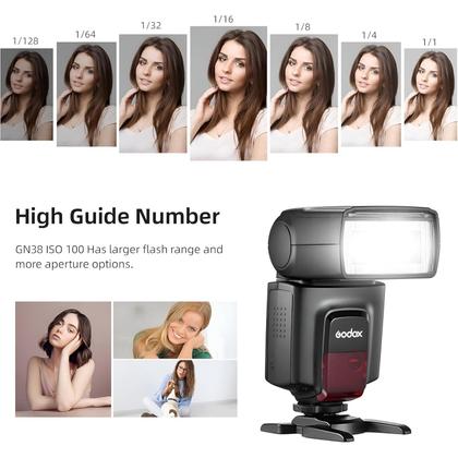 Imagem de Flash Universal Godox/Greika TT560 II com Rádio Flash