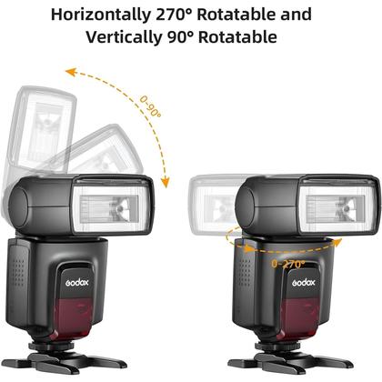 Imagem de Flash Universal Godox/Greika TT560 II com Rádio Flash