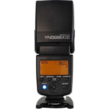 Imagem de Flash yongnuo yn568ex iii para câmeras nikon