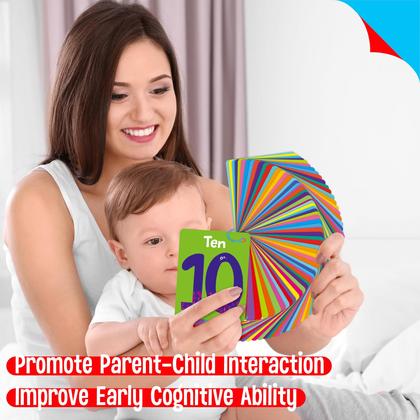 Imagem de Flashcards SpriteGRU 106 PCS Early Learning com anéis