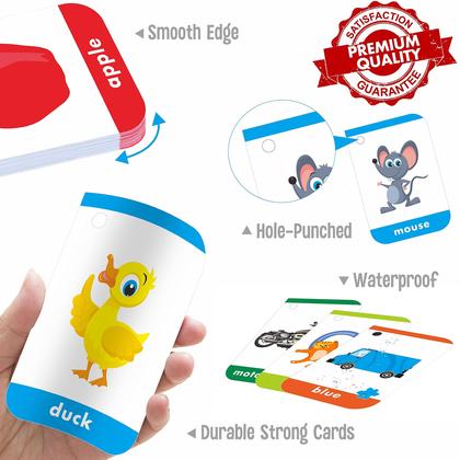 Imagem de Flashcards SpriteGru 180 Toddler Learning com marcador apagável