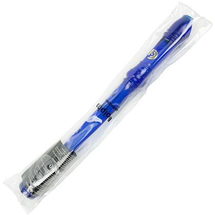 Imagem de Flauta Doce Soprano Germânica Azul Transparente Dolphin Cod. 7652