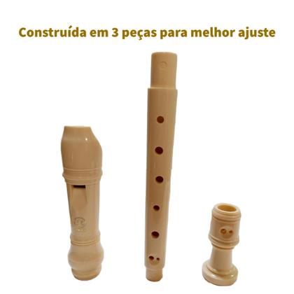 Imagem de Flauta doce - Yamaha - Germânica soprano YRS-23 com capa