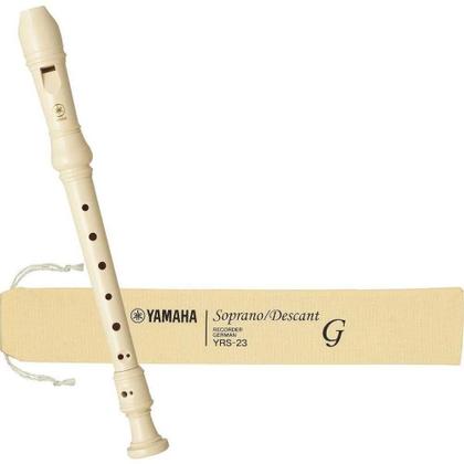 Imagem de Flauta Doce YAMAHA Germânica YRS-23 c/ Capa