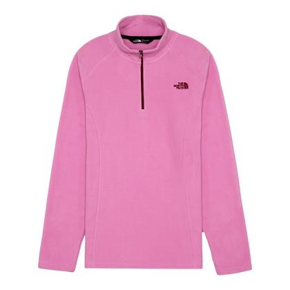 Imagem de Fleece Feminino Glacier 1/4 Zip Dragonfruit Rosa - The North Face