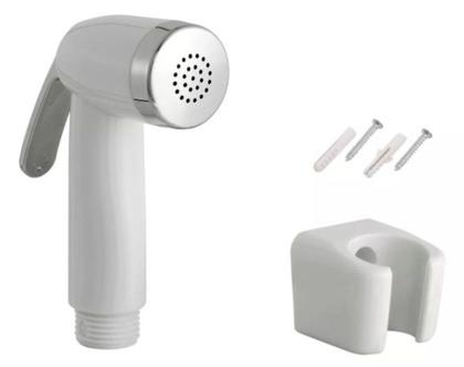 Flexível 1,20 Para Ducha Higiênica Com Gatilho BRANCO ABS - Lada Brasil Imagem de Flexível 1,20 Para Ducha Higiênica Com Gatilho BRANCO ABS