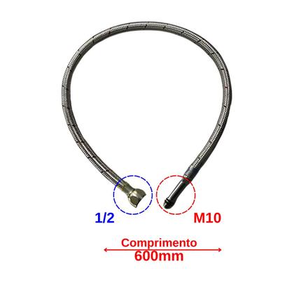 Imagem de Flexível Monocomando Lorenzetti M10 600mm 1/2" - T114B
