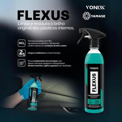 Imagem de Flexus Vonixx Limpa Condiciona Painel 500ml Cera Blend