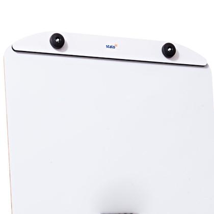 Imagem de Flip Chart Quadro Branco 60x90cm Tripé Retrátil com 4 Marcadores