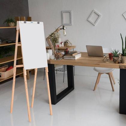 Imagem de Flip Chart Quadro Branco Compact Line 56x87cm de Madeira