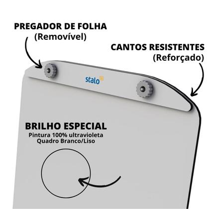 Imagem de Flip Chart Soft Cor Alumínio Stalo
