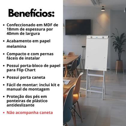 Imagem de Flip Chart Soft Cor Alumínio Stalo