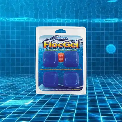 Imagem de Floc Gel 04 unidades Clarificante Hidroazul