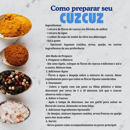 Imagem de Flocão de Milho Sinhá 500G Farinha de Milho Flocada Cuzcuz Natural Sem Glúten