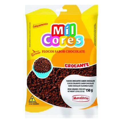 Imagem de Flocos Crocante Sabor Chocolate Mavalerio - 150G