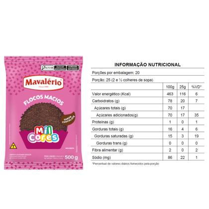 Imagem de Flocos de chocolate macio 500g