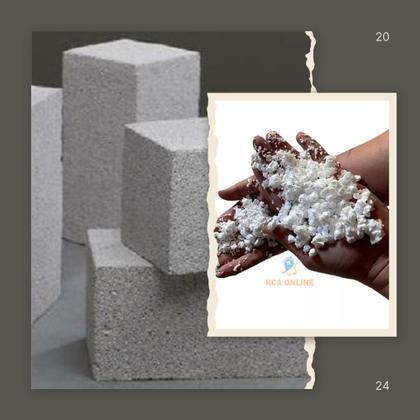 Imagem de Flocos EPS De Concreto Leve P/ Construção Civil 300l 0,33m³ (COMPRE ATÉ 1 UNIDADE