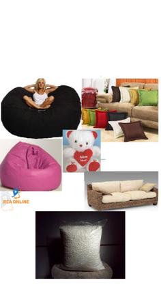 Imagem de Flocos Isopor 80 L Para Enchimento Puffs - Almofadas - Concreto Leve