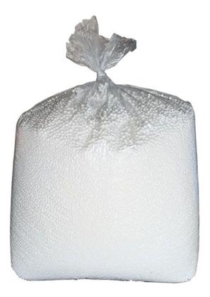 Imagem de Flocos isopor TRITURADO para concreto leve / enchimento 50 litros