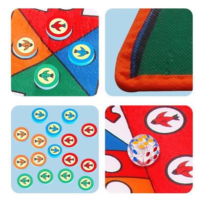 Imagem de Floor Cushions, jogo de tabuleiro de xadrez voador TOYANDONA para crianças
