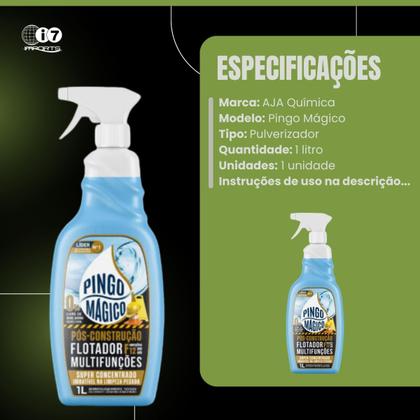 Imagem de Flotador Multifunções Pingo Magico PósConstrução F12 1L