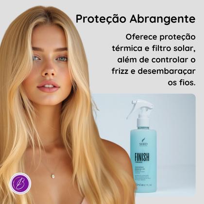 Imagem de Fluido Bifásico Finish Threads 260ml: Liso Impecável e Proteção Completa  Shed Professional