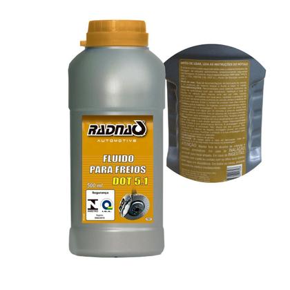 Imagem de Fluido de Freio DOT 5.1 Plus Radnaq 500ml