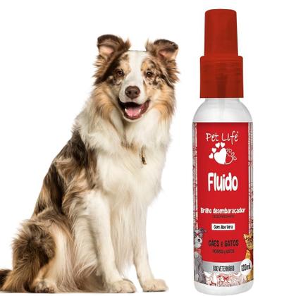 Imagem de Fluido Desembaraçante Pet Life para Cães e Gatos Aloe Vera 120ml