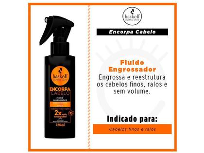 Imagem de Fluido Finalizador Haskell Encorpa Cabelo 120Ml