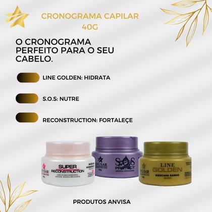 Imagem de Fluido Pré Escova + Cronograma Capilar 40g Dyusar