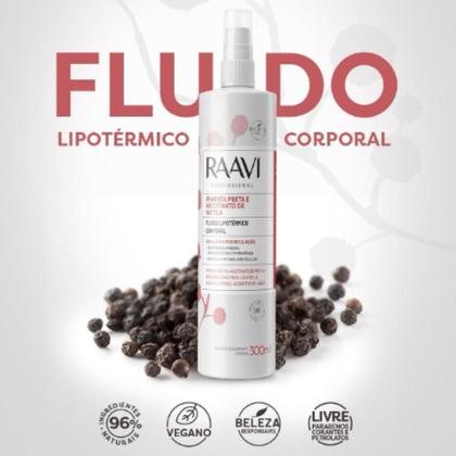 Imagem de Fluído Raavi Lipotérmico Pimenta Preta Nicotinato de Metila 300ml