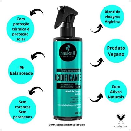 Imagem de Fluido Reconstrutor Haskell Acidificante 200ml