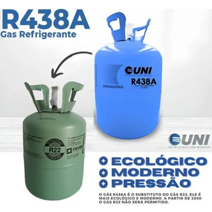 Imagem de Fluido Refrigerante R438A 11,3kg - Retrofit R22 UNI