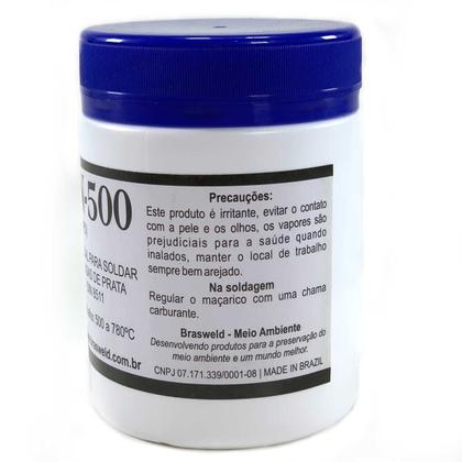 Imagem de Fluxo Decapante para soldas de prata Aron-500 50g Pó - Bras Weld
