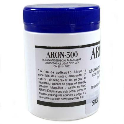 Imagem de Fluxo Decapante para soldas de prata Aron-500 50g Pó - Bras Weld