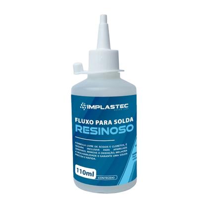 Imagem de Fluxo Para Solda Resinoso 110ml Implastec