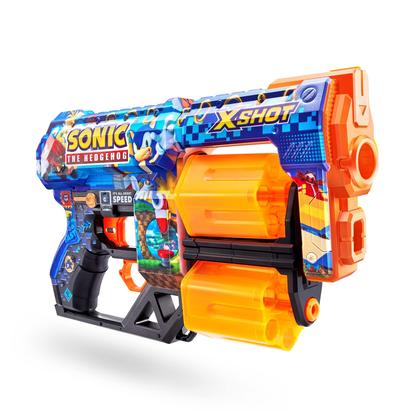 Imagem de Foam Blaster X-Shot Skins Dread 12 Dart X-Shot x Sonic The Hedgehog