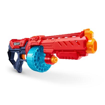 Imagem de Foam Dart Blaster XShot Excel Turbo Fire com 48 dardos vermelhos