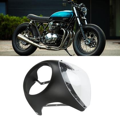 Imagem de Focket de carenagem de farol de motocicleta ABS universal de 7 polegadas