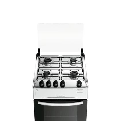 Imagem de Fogão 4 Bocas Atlas Milão Top Com Mesa De Inox A Gás Bivolt